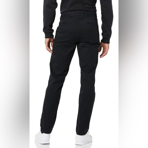 NWT Amazon Men's Cotton Slim Chino Pant Size 34x32 - Picture 2 of 5